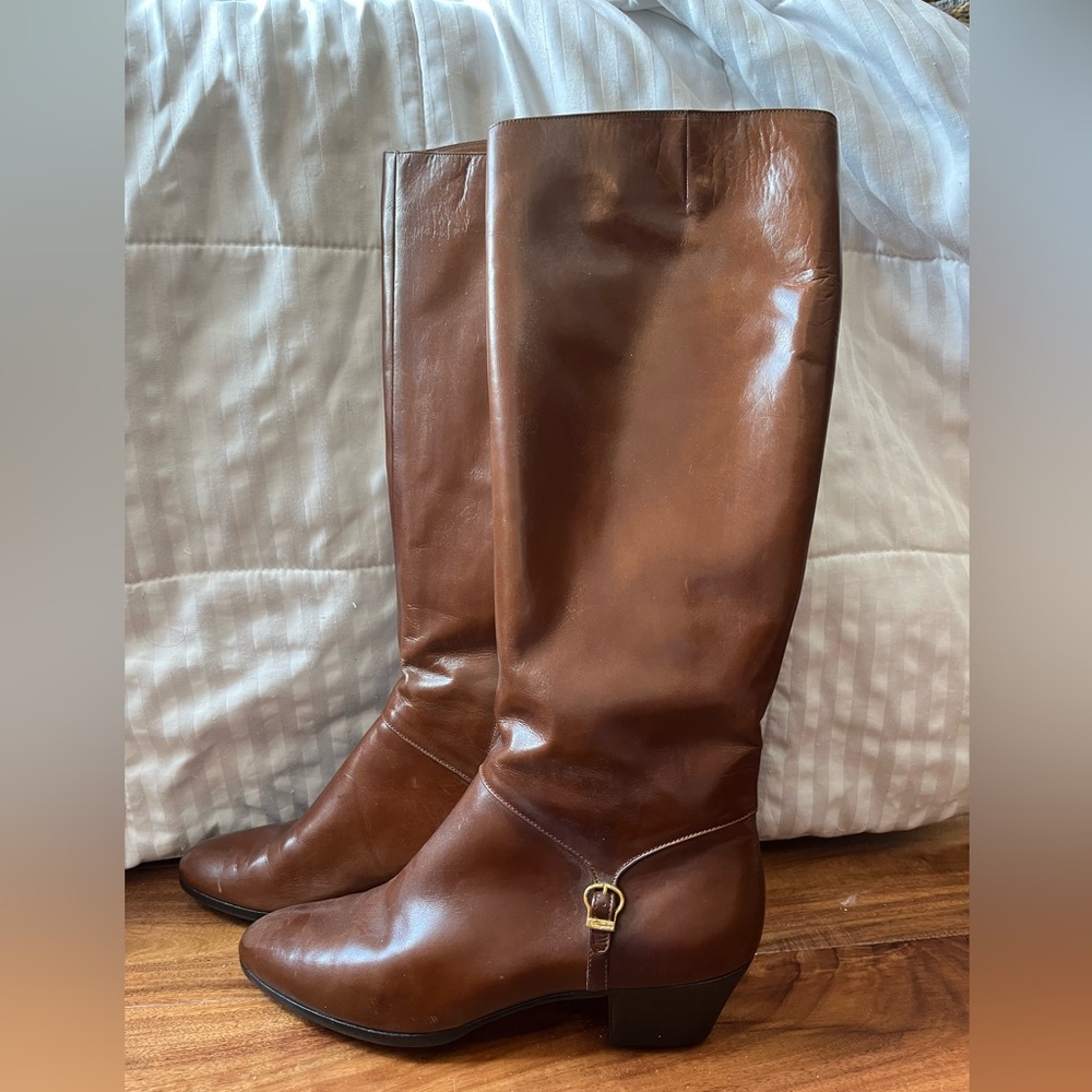Vintage Salvatore Ferragamo Designer Boots